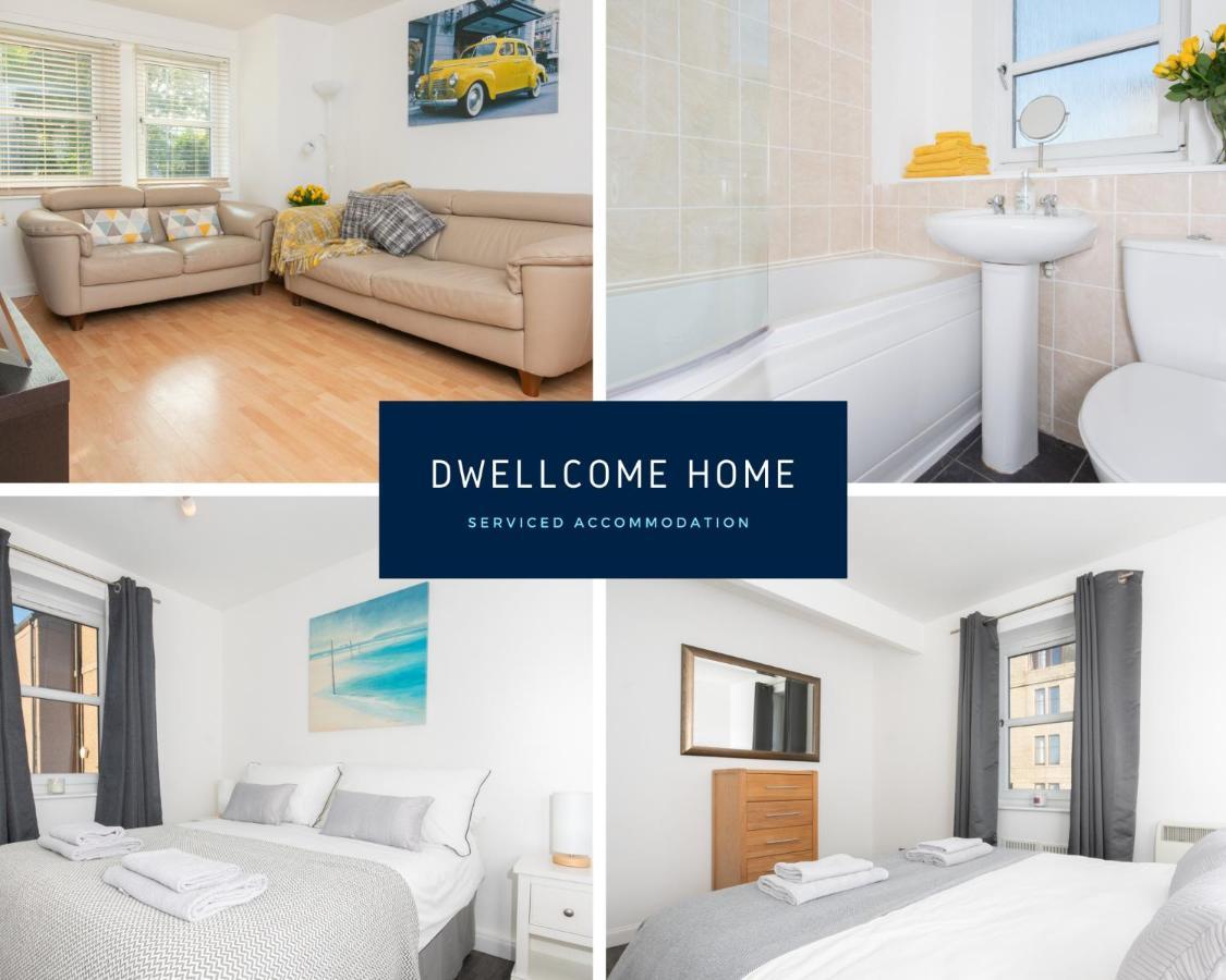 Dwellcome Home Ltd 2 Bedroom King & Double Central Apartment, Free Allocated Barrier Secured Parking Space At Rear Entrance & Fast Wifi, Ideal For Long Term Contractor, Corporate, Etc Stays, Regular Housekeeping Option - See Our Site For Assurance Aberdeen Exterior foto